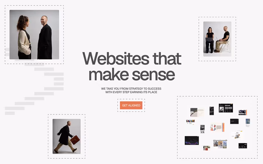 a-lign studio website showcase